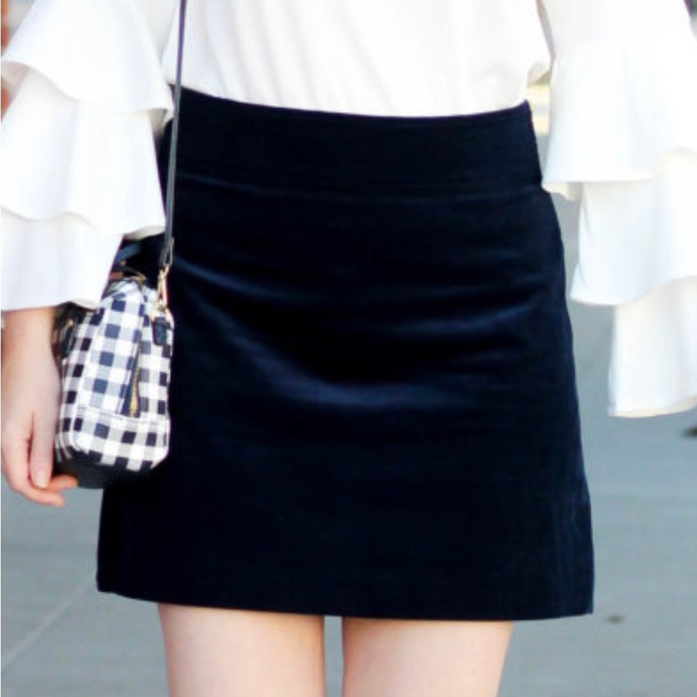 J. Crew Factory Corduroy Miniskirt